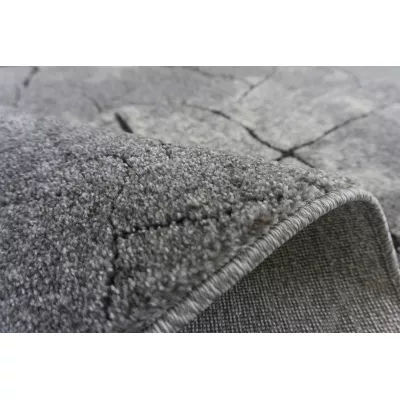 Téglalap alakú szőnyegdarab 100x200 BRAWLEY 8 - szürke / fehér