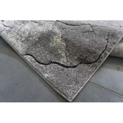 Téglalap alakú szőnyegdarab 100x200 BRAWLEY 8 - szürke / fehér