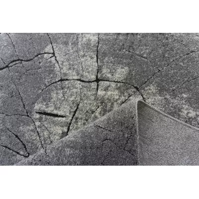 Téglalap alakú szőnyegdarab 100x200 BRAWLEY 8 - szürke / fehér