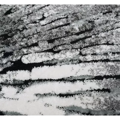 Darabszőnyeg absztrakt mintával 240x330 BRAWLEY 2 - szürke / fehér
