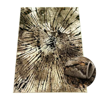 Darabszőnyeg absztrakt mintával 240x330 BRAWLEY 2 - bézs / barna