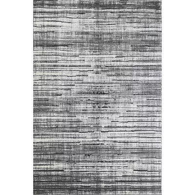 Téglalap alakú szőnyegdarab 80x150 BRAWLEY 9 - szürke / fehér