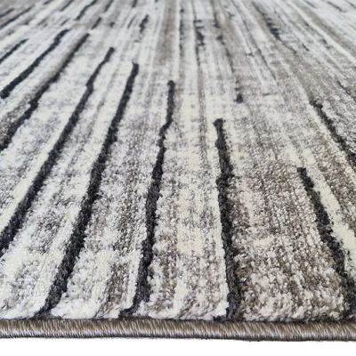 Téglalap alakú szőnyegdarab 150x300 BRAWLEY 9 - szürke / fehér
