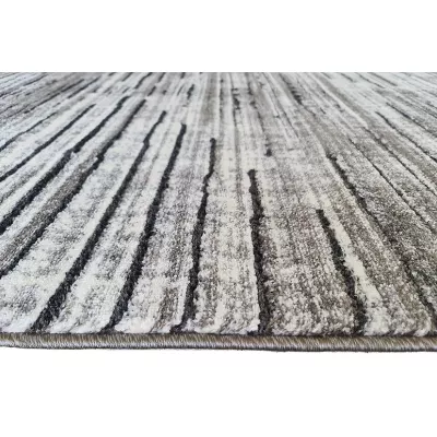 Téglalap alakú szőnyegdarab 160x220 BRAWLEY 9 - szürke / fehér