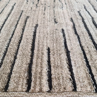 Téglalap alakú szőnyegdarab 200x290 BRAWLEY 9 - bézs / fekete