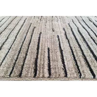 Téglalap alakú szőnyegdarab 160x220 BRAWLEY 9 - bézs / fekete