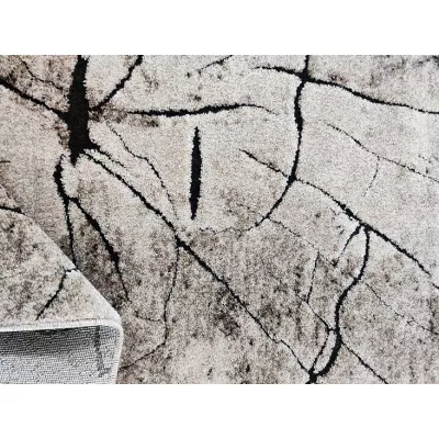 Téglalap alakú szőnyegdarab 40x60 BRAWLEY 8 - bézs / fekete
