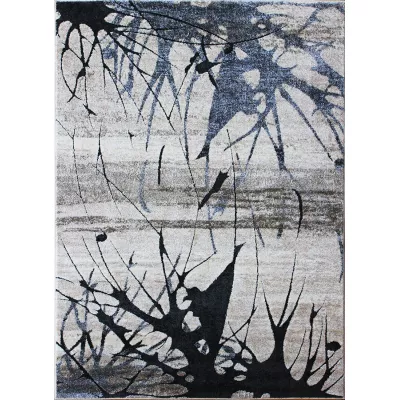 Modern szőnyegdarab 240x330 BRAWLEY 5 - bézs / fekete