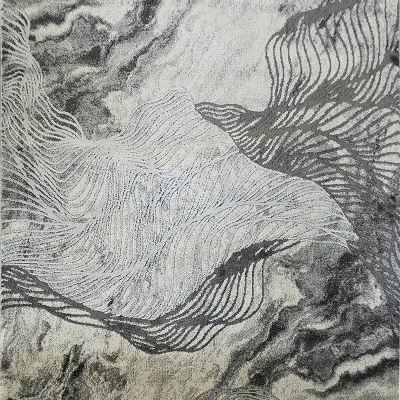Téglalap alakú szőnyegdarab 60x100 BREA 1 - szürke