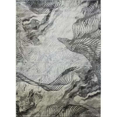Téglalap alakú szőnyegdarab 60x100 BREA 1 - szürke