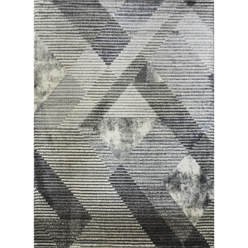 Téglalap alakú szőnyegdarab 180x260 BREA 2 - szürke / fehér