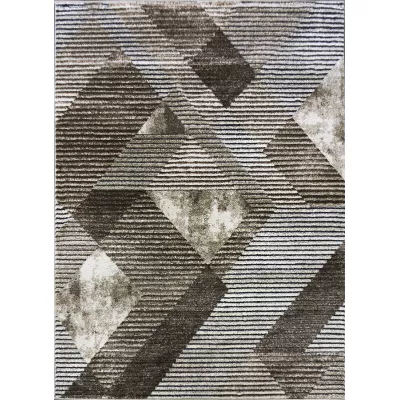 Téglalap alakú szőnyegdarab 120x180 BREA 2 - bézs / barna