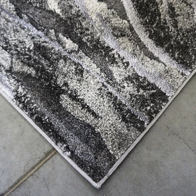 Téglalap alakú szőnyegdarab 80x150 BREA 3 - szürke / fehér