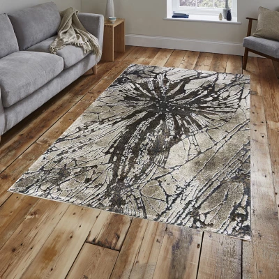 Téglalap alakú szőnyegdarab 180x260 BREA 4 - bézs / barna