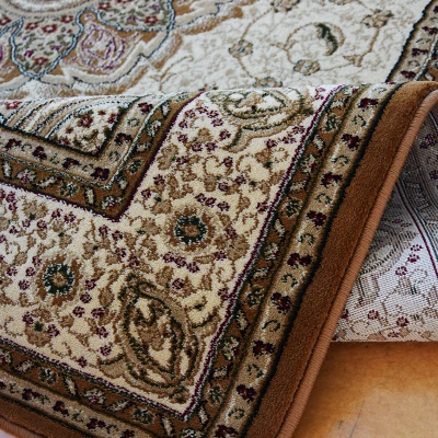 Szőnyegpadló keleties mintával 70x100 CAMBRIA 1 - krémszínű