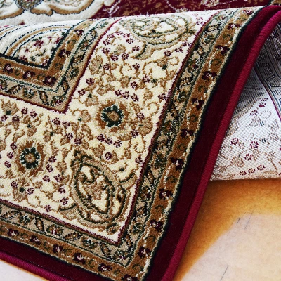 Szőnyegpadló keleties mintával 100x200 CAMBRIA 1 - piros