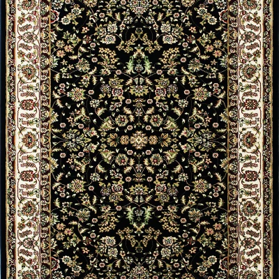 Nappali szőnyeg 200x400 CAMBRIA 2 - fekete