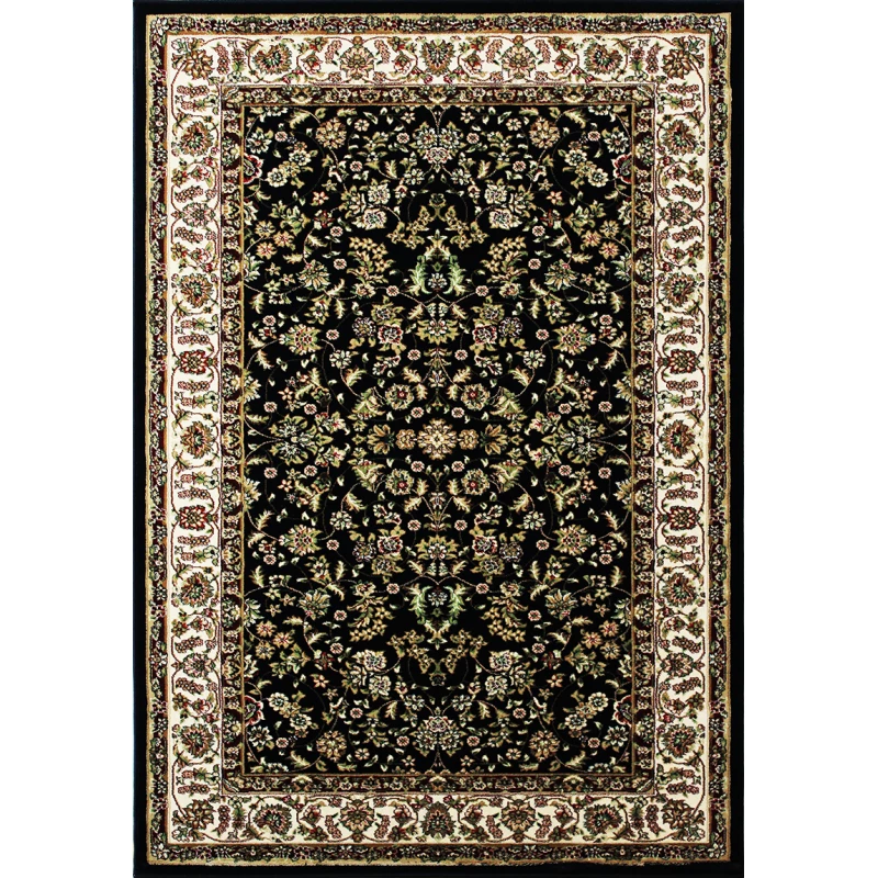 Nappali szőnyeg 200x400 CAMBRIA 2 - fekete