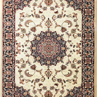 Klasszikus szőnyegdarab 100x200 CAMBRIA 3 - krémszínű