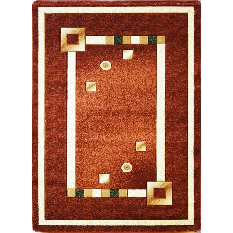 Modern darab mintás szőnyeg 120x180 ARTESIA 5 - barna