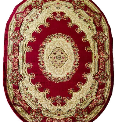 Keleti darab ovális szőnyeg 200x290 ARTESIA 7 - piros