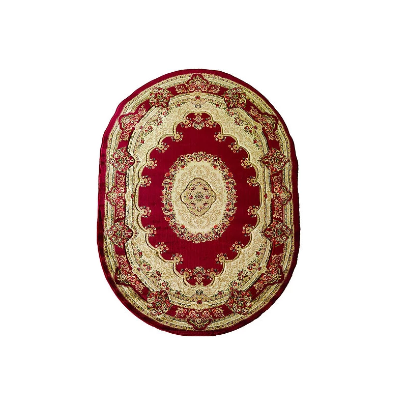 Keleti darab ovális szőnyeg 200x290 ARTESIA 7 - piros