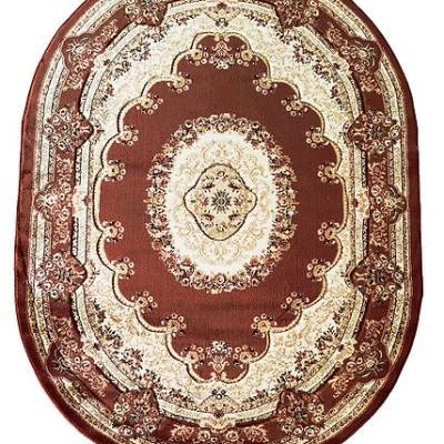 Keleti darab ovális szőnyeg 200x290 ARTESIA 8 - barna