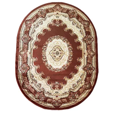 Keleti darab ovális szőnyeg 200x290 ARTESIA 8 - barna