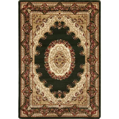 Keleti darab ovális szőnyeg 200x290 ARTESIA 9 - többszínű / zöld