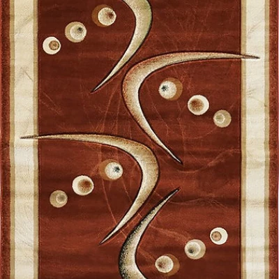 Nappali szőnyeg 80x150 ARTESIA 12 - barna