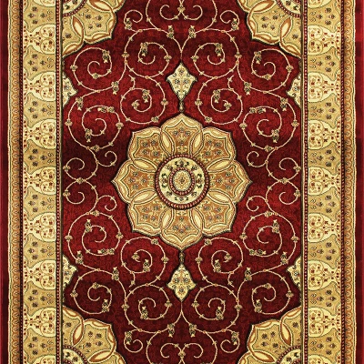 Darab szőnyeg keleties mintával 80x150 ARTESIA 14 - barna / arany
