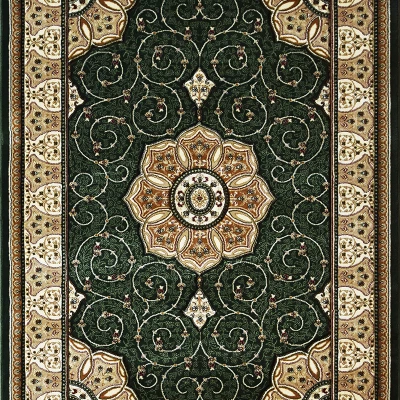 Darab szőnyeg keleties mintával 240x330 ARTESIA 15 - zöld