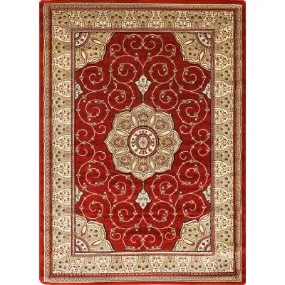 Darab szőnyeg keleties mintával 200x290 ARTESIA 16 - piros