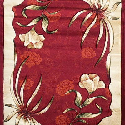 Modern szőnyegdarab 140x190 ARTESIA 18 - piros