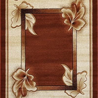 Modern ovális szőnyegdarab 200x290 ARTESIA 21 - barna
