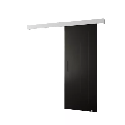 Tolóajtó fekete fogantyúval SALOME 11 - 70 cm, fekete / fehér