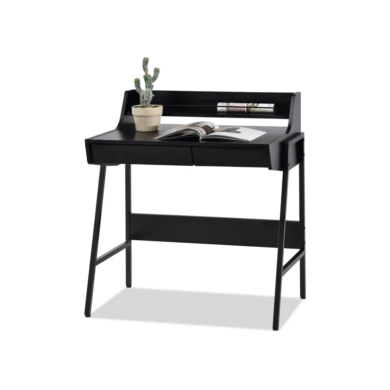 Minimalista íróasztal RENO - fekete