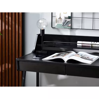 Minimalista íróasztal RENO - fekete