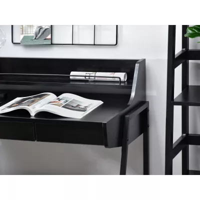 Minimalista íróasztal RENO - fekete