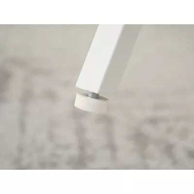 Minimalista íróasztal RENO - fehér / tölgyfa