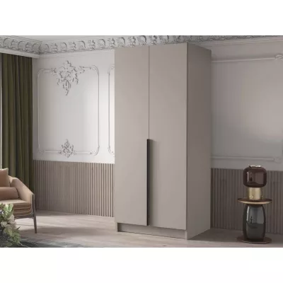 Keskeny gardrób 100 cm SELLY 1 - kasmír / fekete