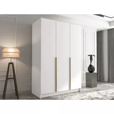Magas gardrób 150 cm SHEELA 1 - fehér / arany
