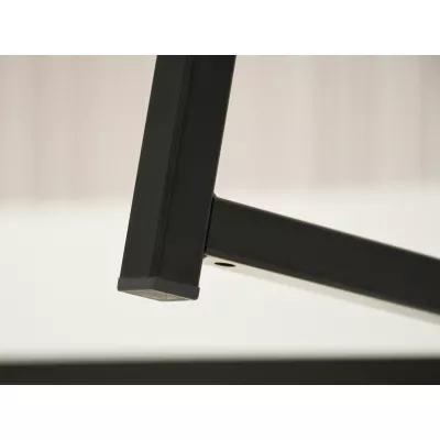 NIRAI konzolasztal fiókkal - fekete / dió
