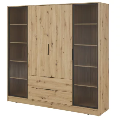 Kombinált gardrób 206 cm COSIMA - artisan tölgyfa