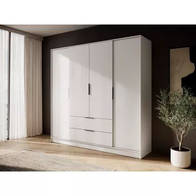Négyajtós gardróbszekrény 206 cm COSIMA - kasmír