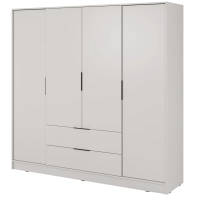 Négyajtós gardróbszekrény 206 cm COSIMA - kasmír