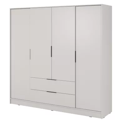 Négyajtós gardróbszekrény 206 cm COSIMA - kasmír