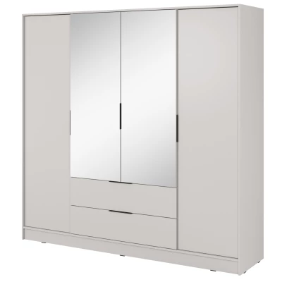 Kombinált gardrób 206 cm COSIMA tükörrel - kasmír