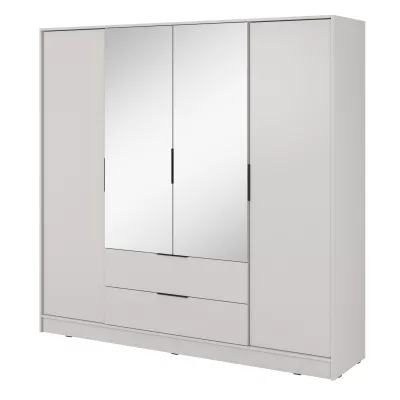 Kombinált gardrób 206 cm COSIMA tükörrel - kasmír