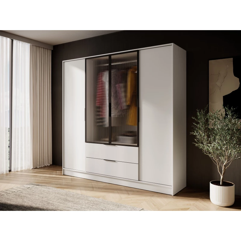Gardróbszekrény 206 cm COSIMA - kasmír